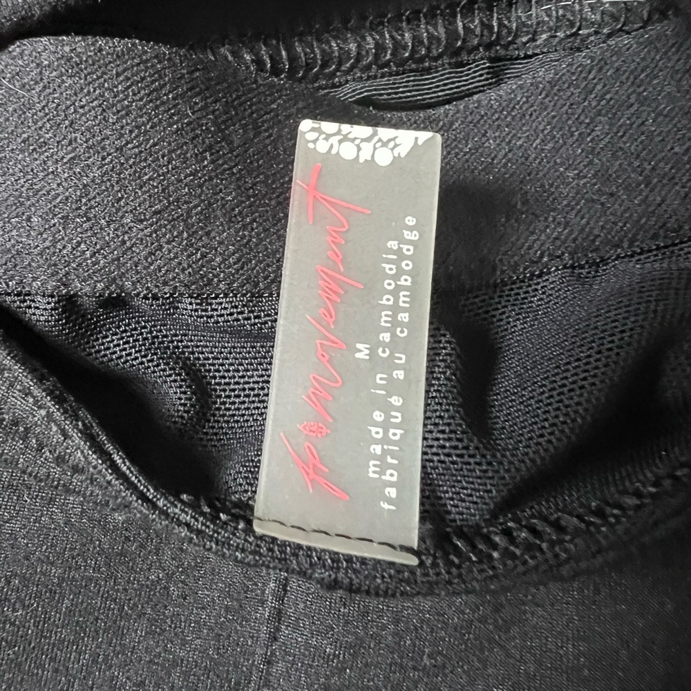 Black Free People Movement Activewear Top